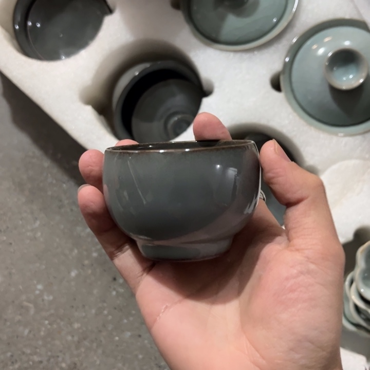 蒋加宝 传世哥窑 西施壶