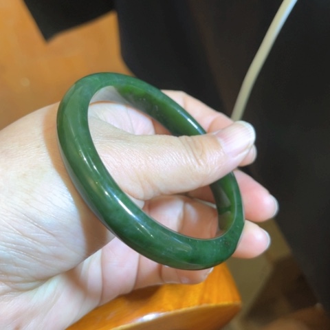 和田玉（碧玉）手镯未镶嵌