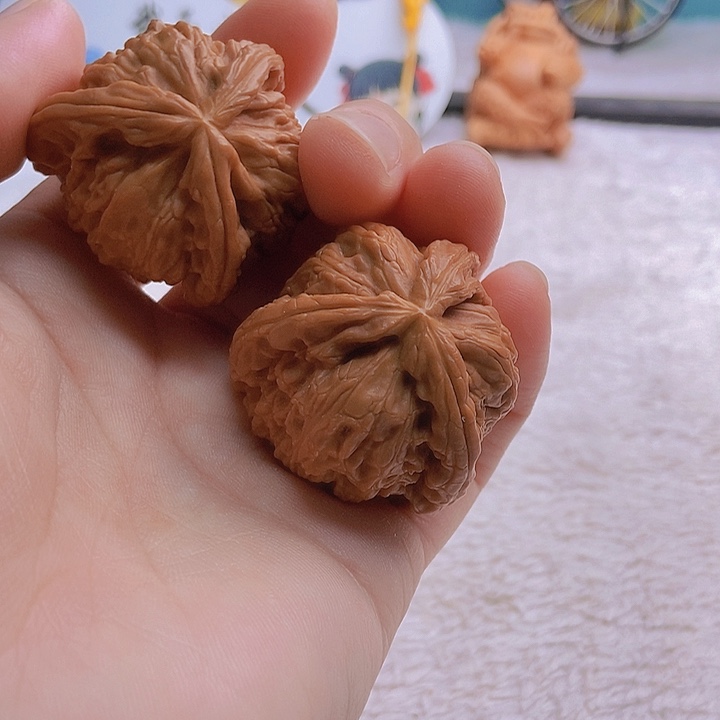 把件文玩核桃。***ヾ三棱