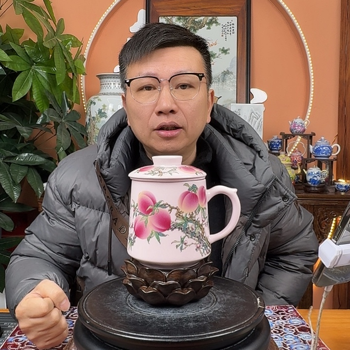 摆件陶景德镇陶瓷手工制作