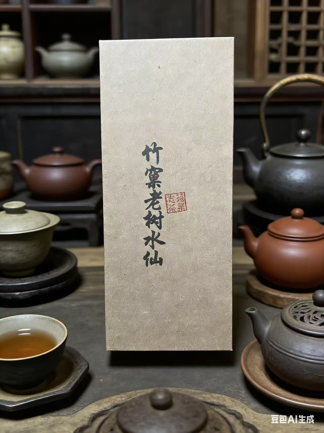 志苑竹窠老树水仙 拍3发4 老树枞香 汤感柔纯 细腻 回甘 一盒2泡