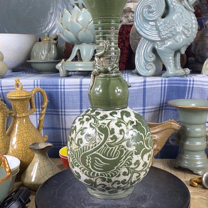 瓶陶泽如花儿盛开了