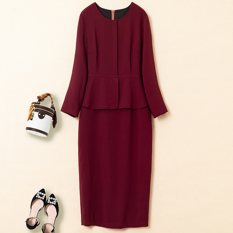 大码女装胖妹妹年轻洋气质连衣裙