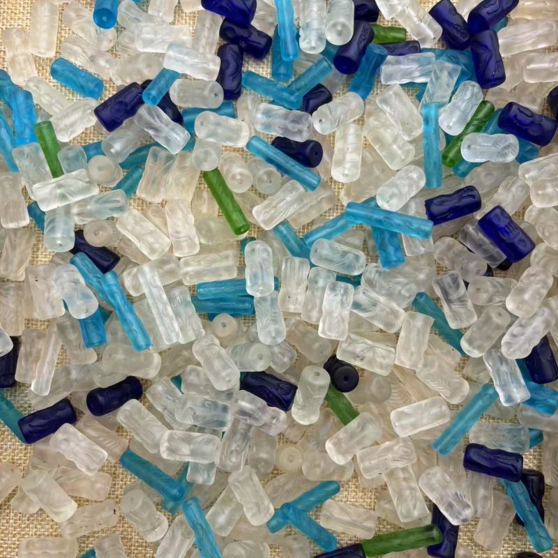 琉璃雕刻管珠DIY散珠配珠
