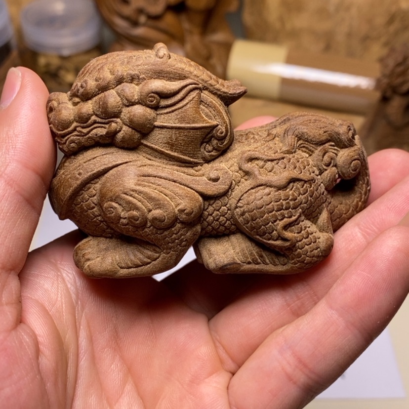 【闪购商品】檀香木手串/手链圣**心精工貔恘一个奶香