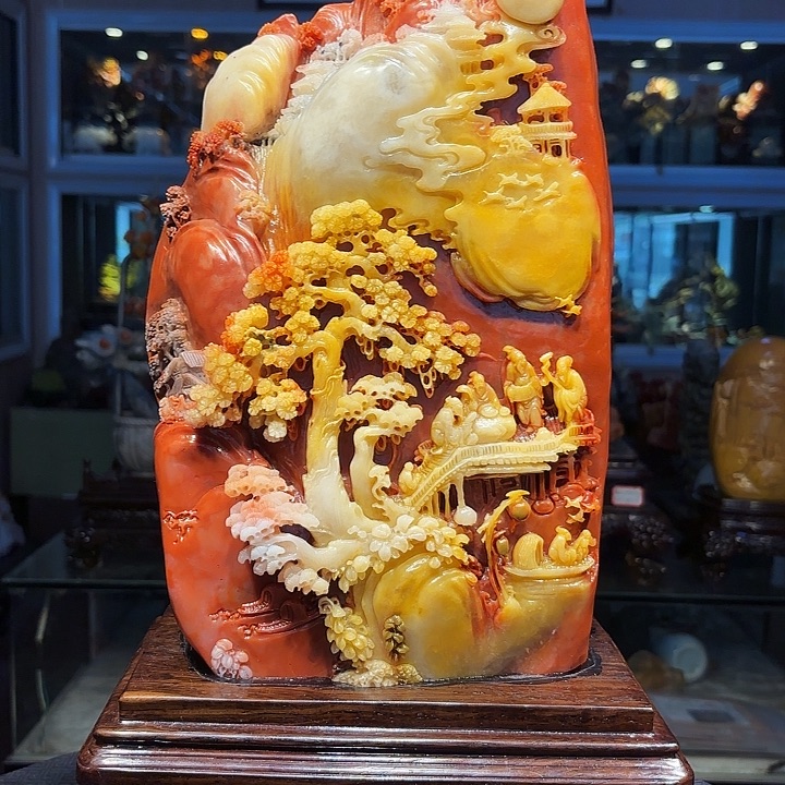 寿山石寿山石雕刻工艺品