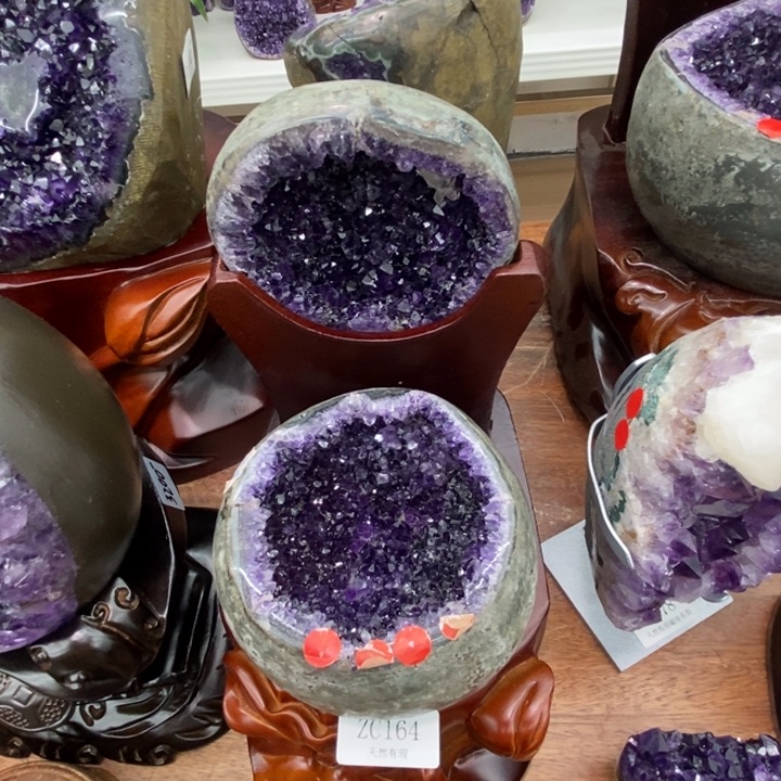 未镶嵌紫晶大型摆件（非配饰）