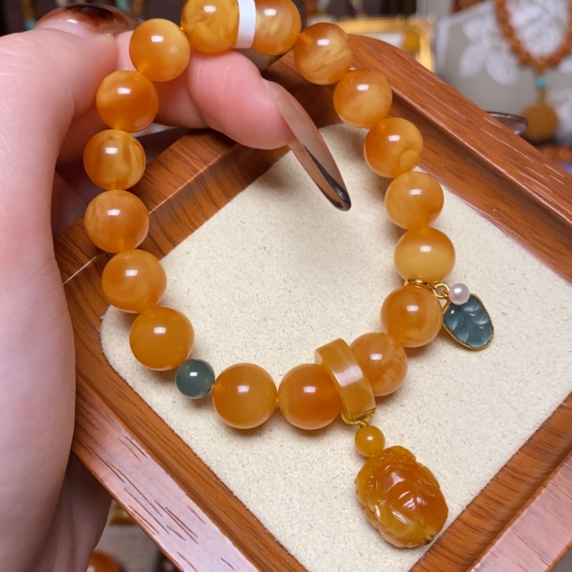 【闪购商品】手链蜜蜡未镶嵌