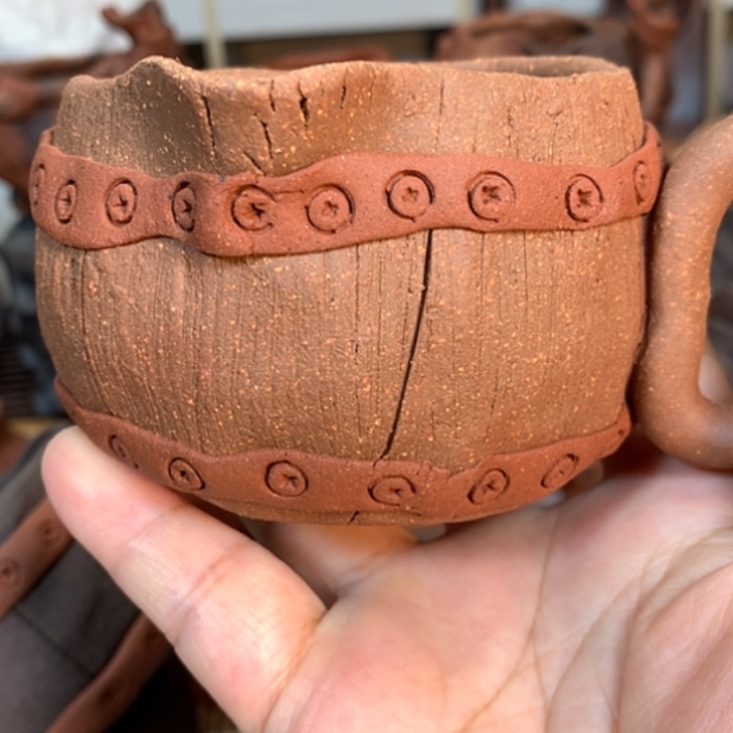 【闪购商品】茶壶紫砂破**风公道杯全手工