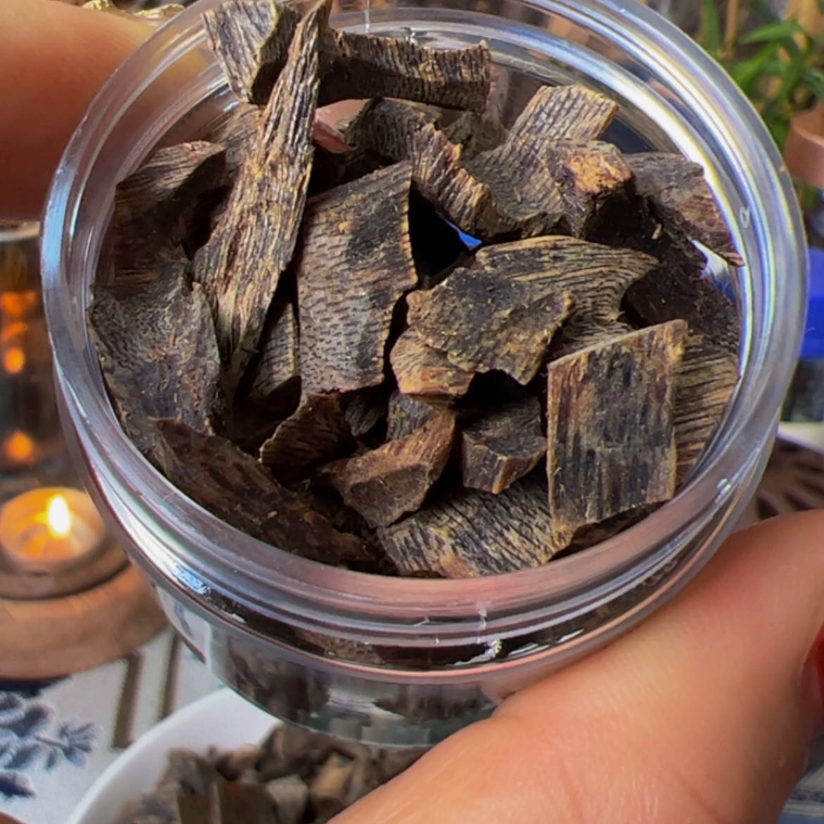 【闪购商品】沉香手把件奇楠张勺子老块料20克