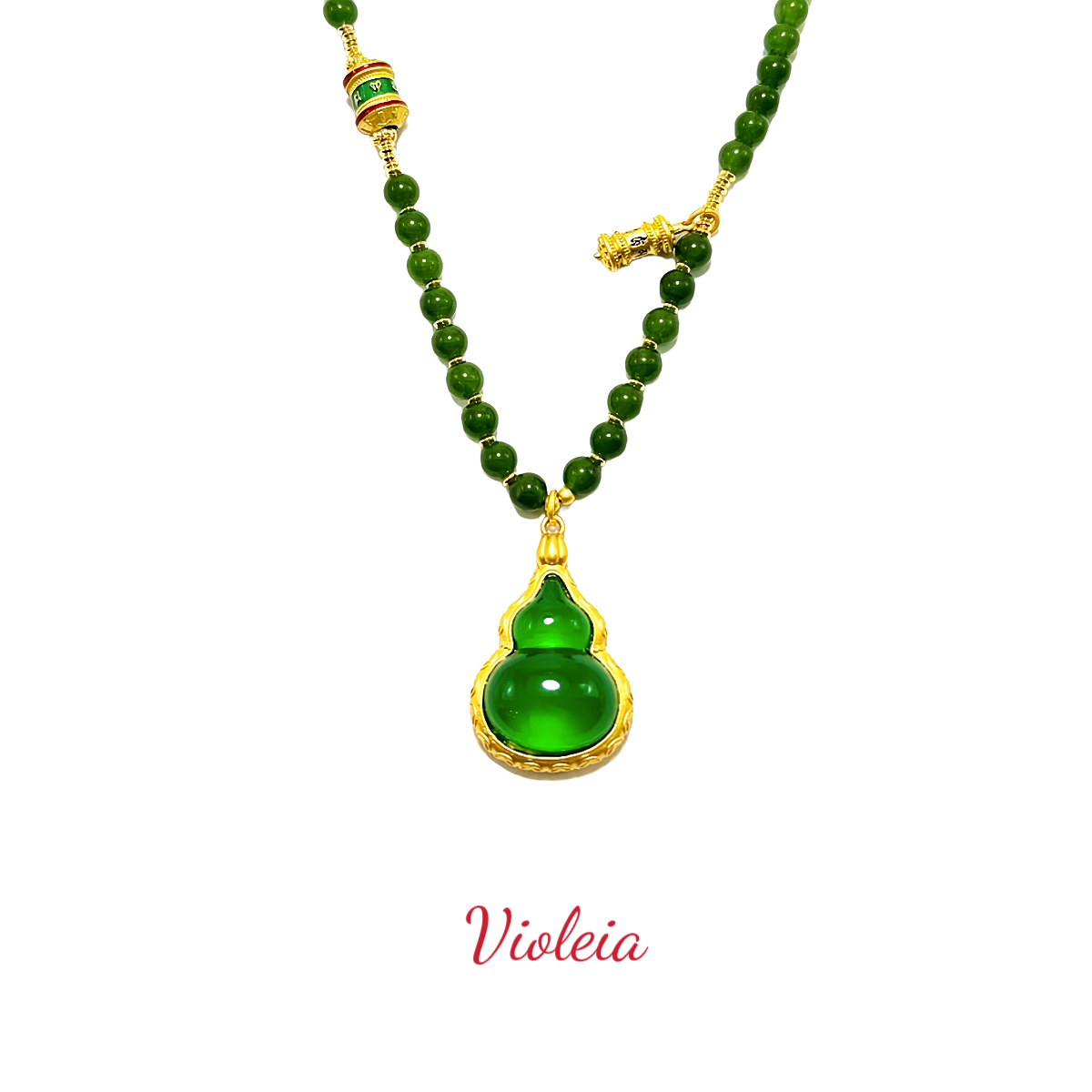 铜合金项链 【执子之手】Violeia 百搭高级设计项链~L082