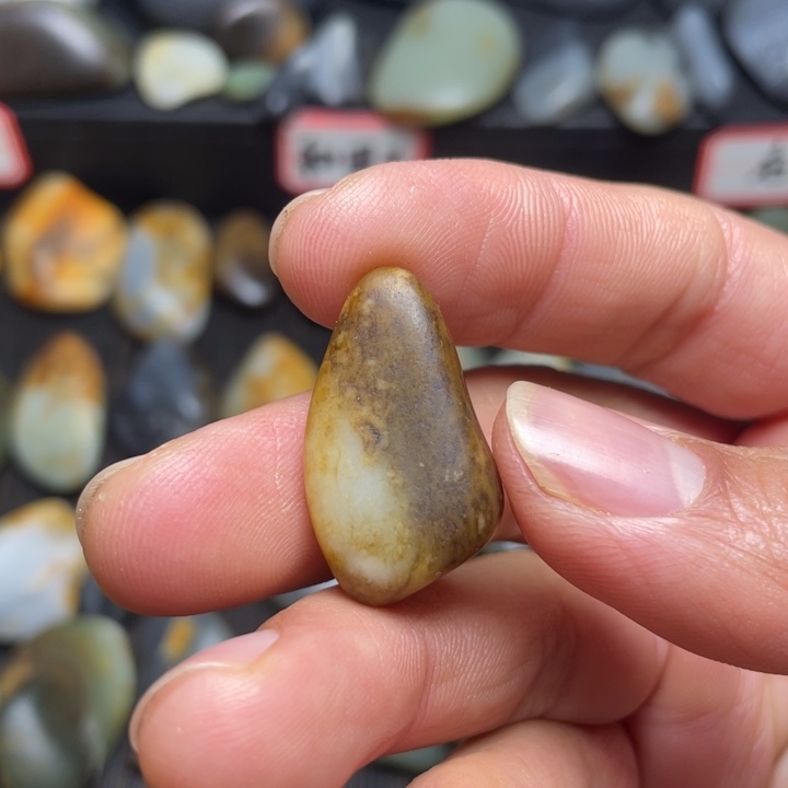 和田玉未镶嵌挂件22