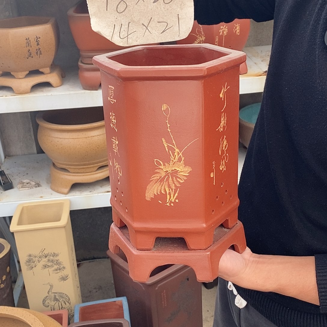 花盆紫砂紫砂花盆