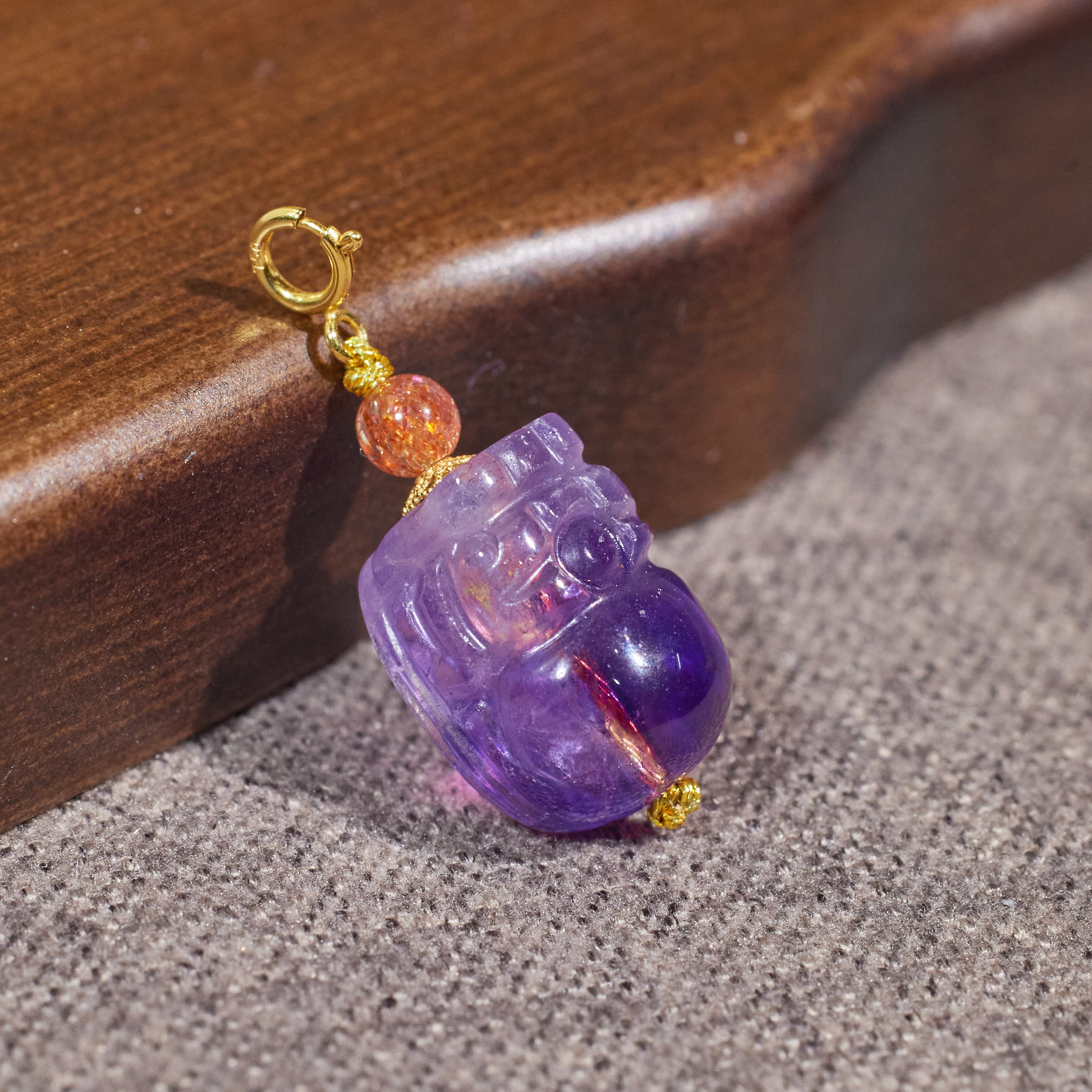 【歪歪】*超七吊坠（多样性发）*18K镶嵌W6747