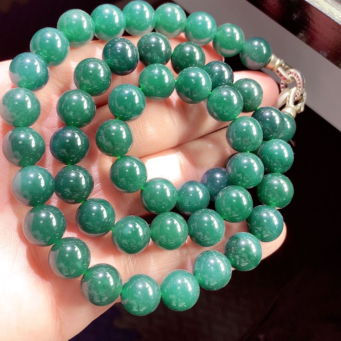 翡翠手链未镶嵌天然翡翠手链未镶嵌