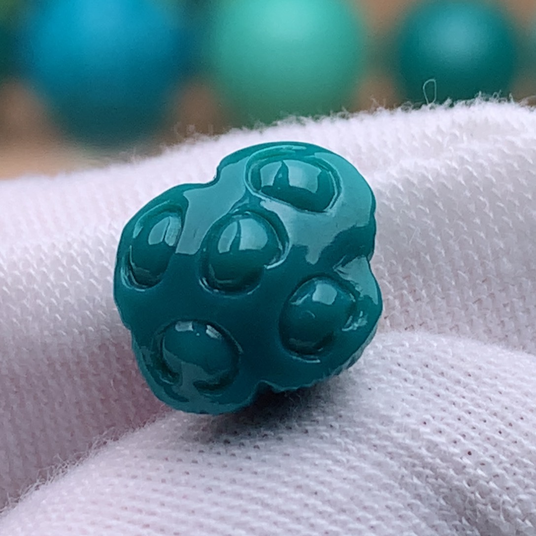 未镶嵌绿松石珠宝奇石