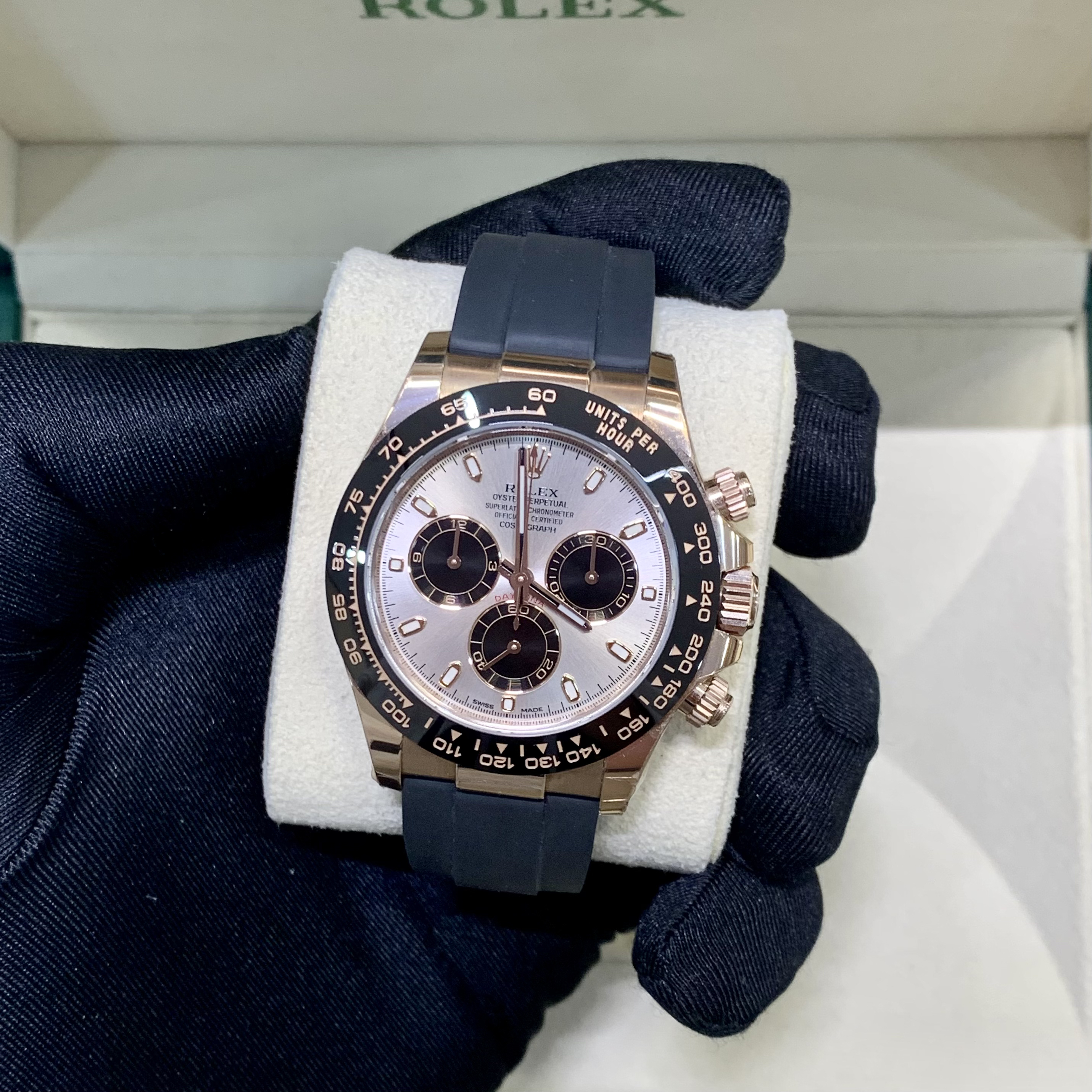 99新 Rolex/劳力士 m116515ln-0059 胶带贝嫂 23年5月8日 全套