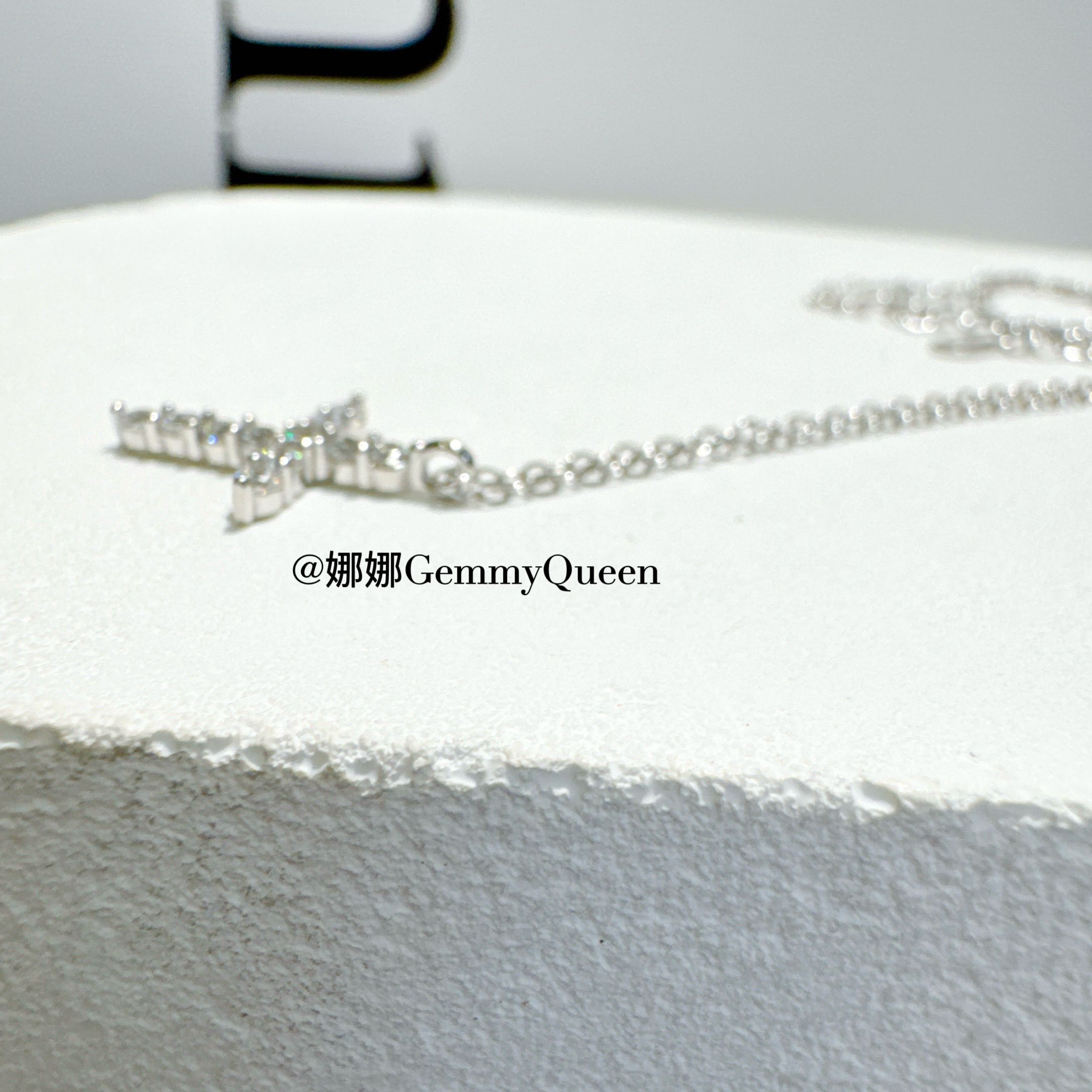 坠链均925银合成锆石 娜娜GemmyQueen项链GQ03051