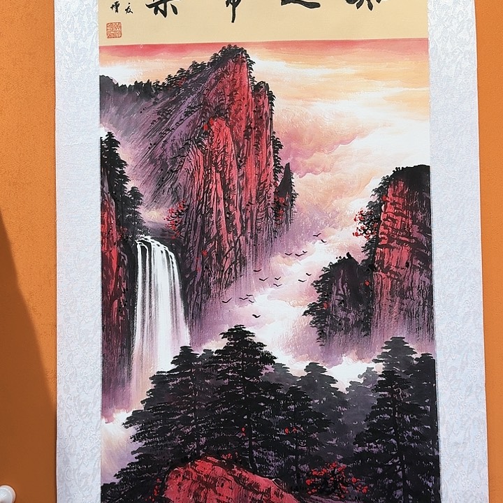 国画书法作品多次参加