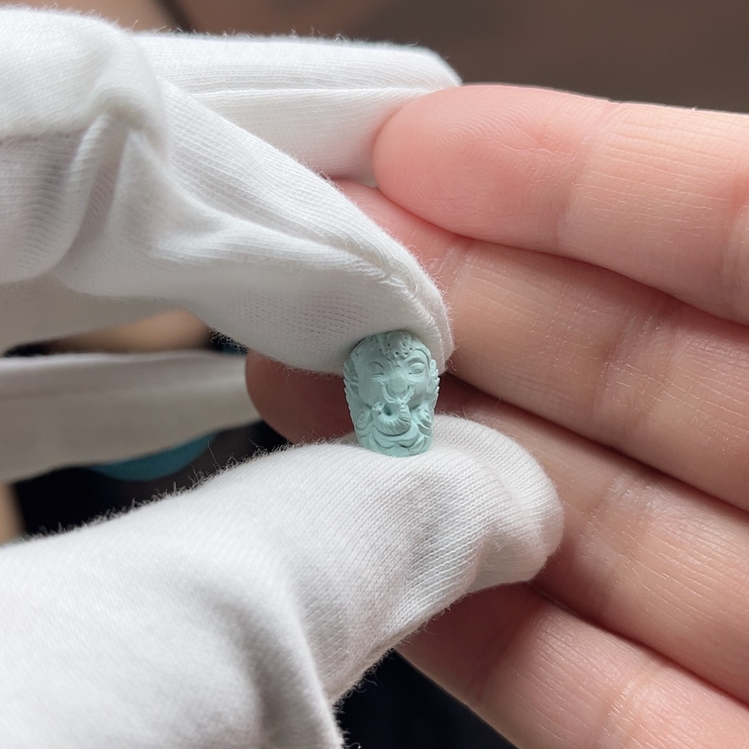 绿松石珠宝奇石未镶嵌