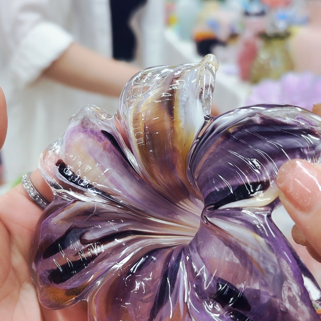 瑕疵琉璃花瓶花器艺术品