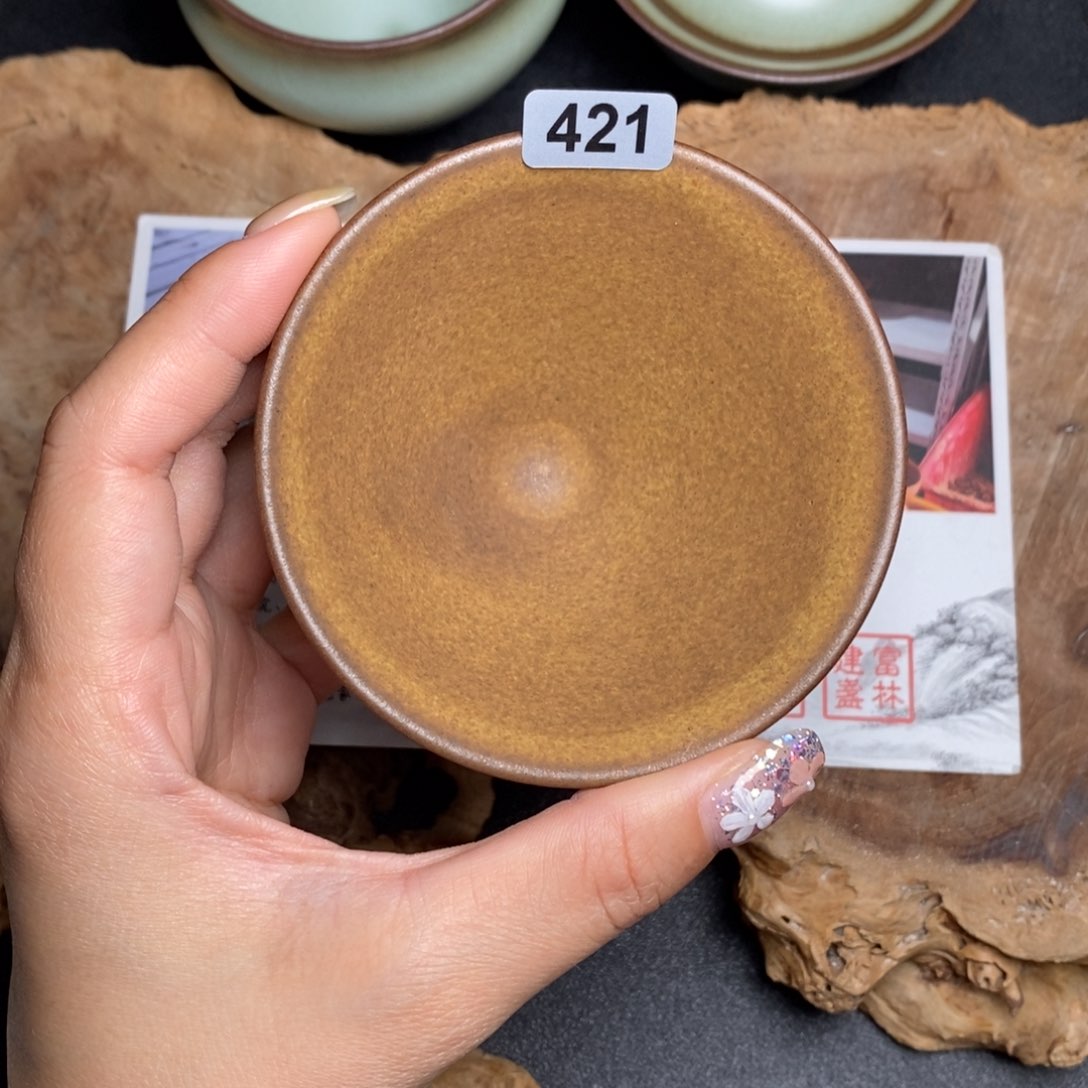茶盏建窑建盏主人杯421