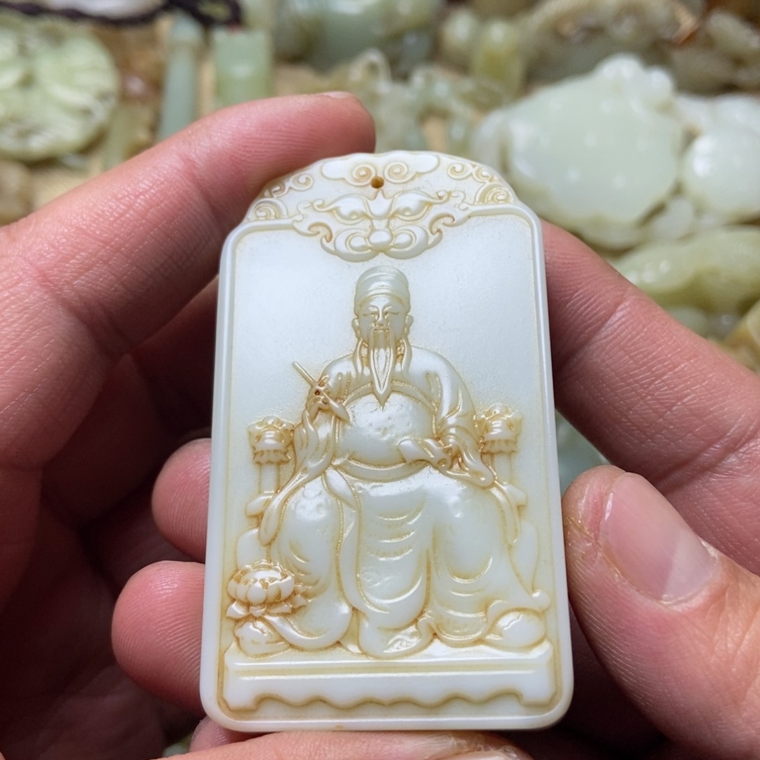 和田玉挂件未镶嵌