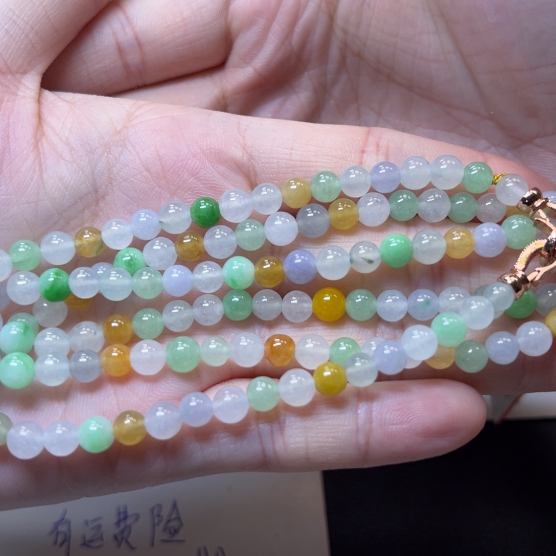 翡翠未镶嵌颈饰缅甸翡翠卡5