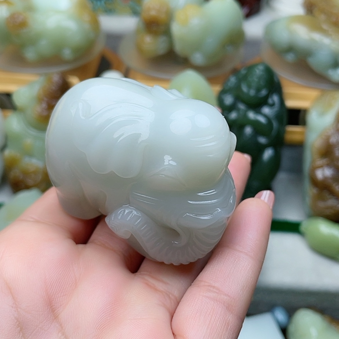 【闪购商品】未镶嵌和田玉挂件风*扬