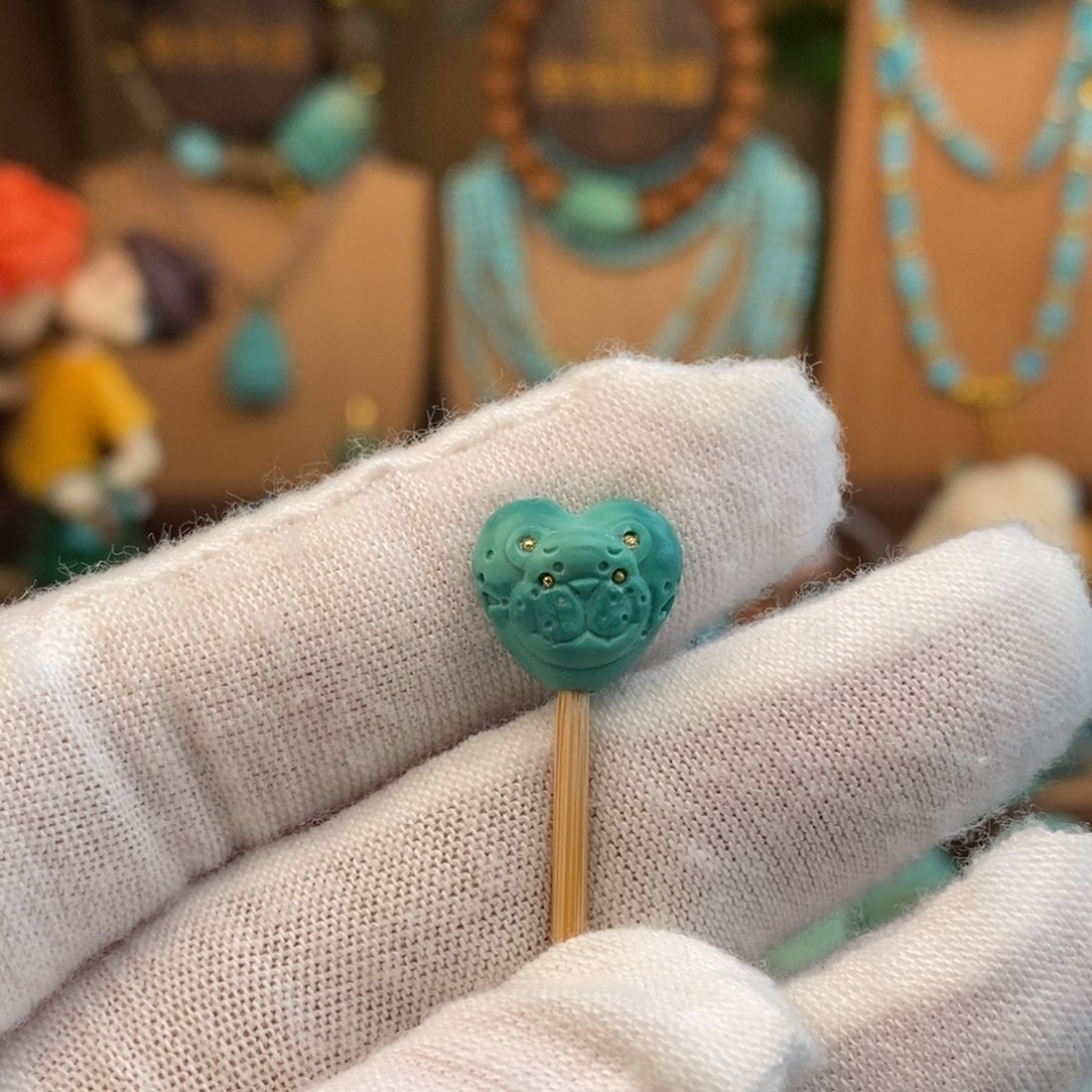 绿松石未镶嵌配饰