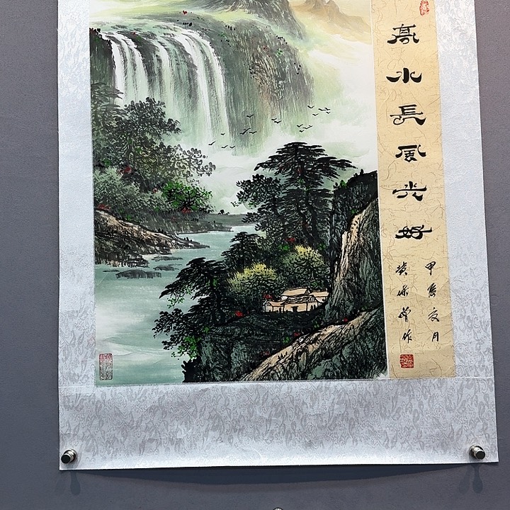 国画书法作品多次参加