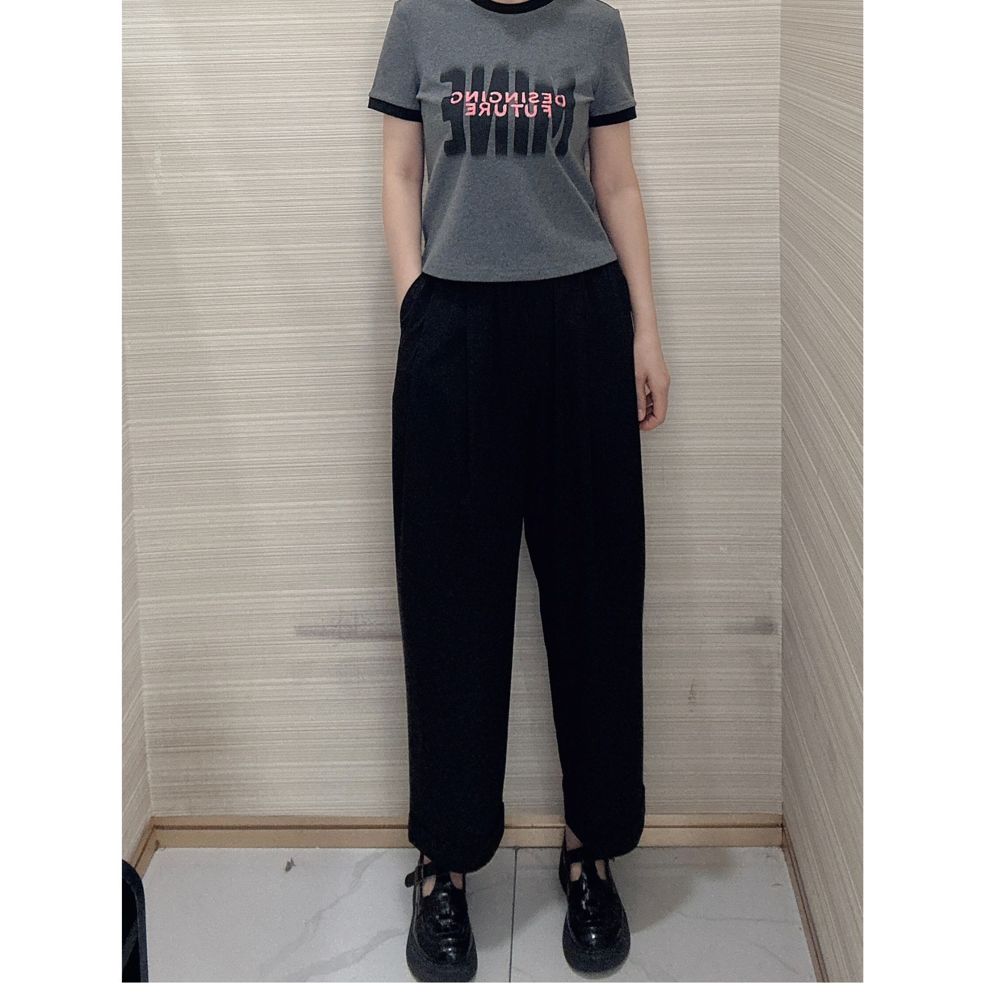 玛丝恩迪显瘦气质洋气时尚休闲裤