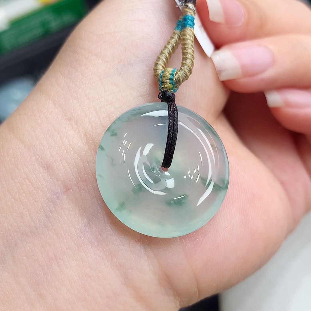 翡翠未镶嵌胸饰翡翠118，24/5.8