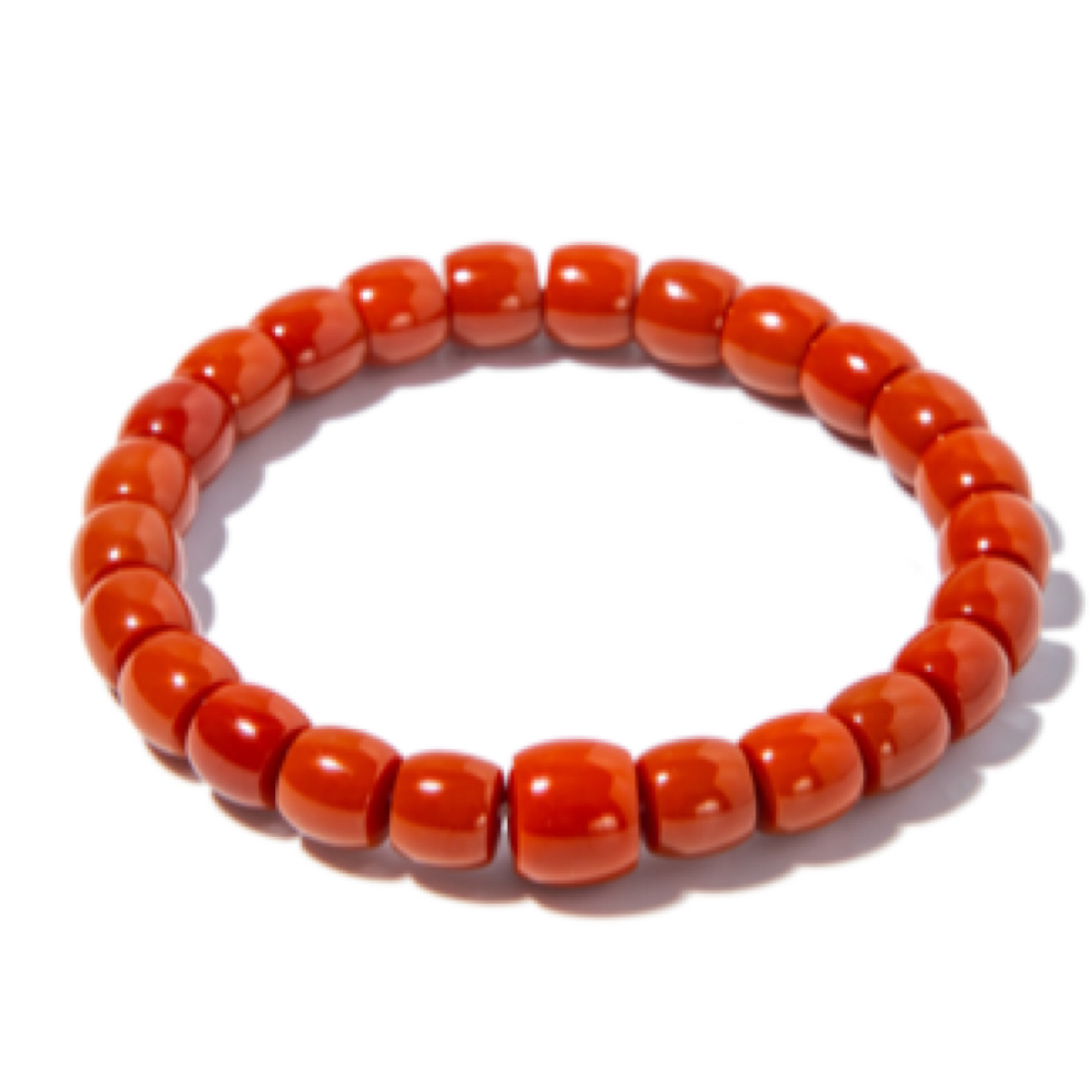  【不一家】天然瓦西南红原矿直切极限弧手串纯手工极致归圆