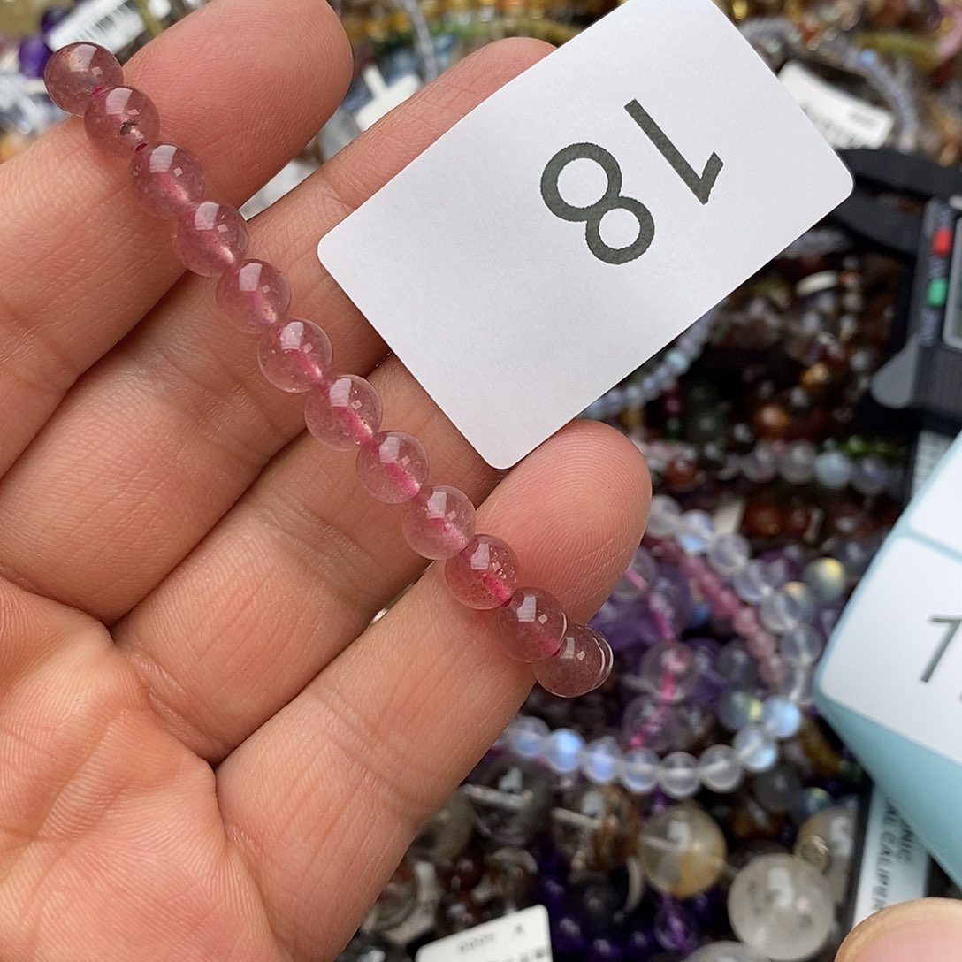 水晶手链未镶嵌手链