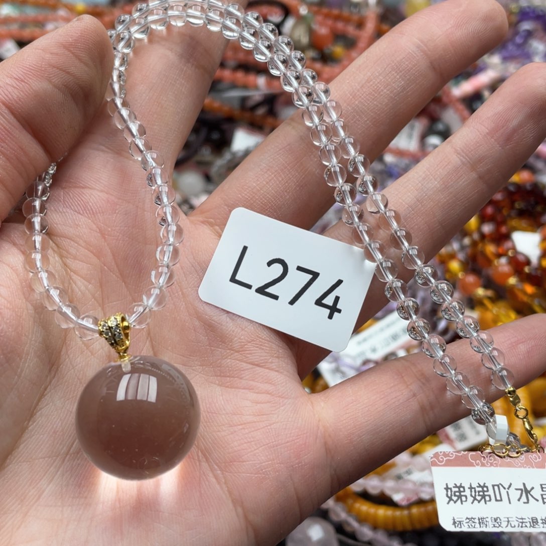 颈饰未镶嵌水晶项链