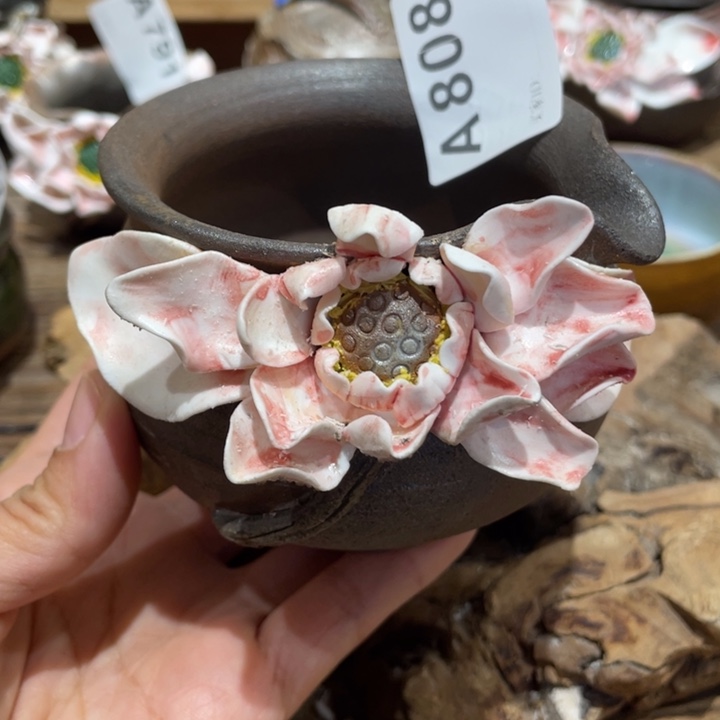 手工制作陶瓷茶具茶杯青蛙