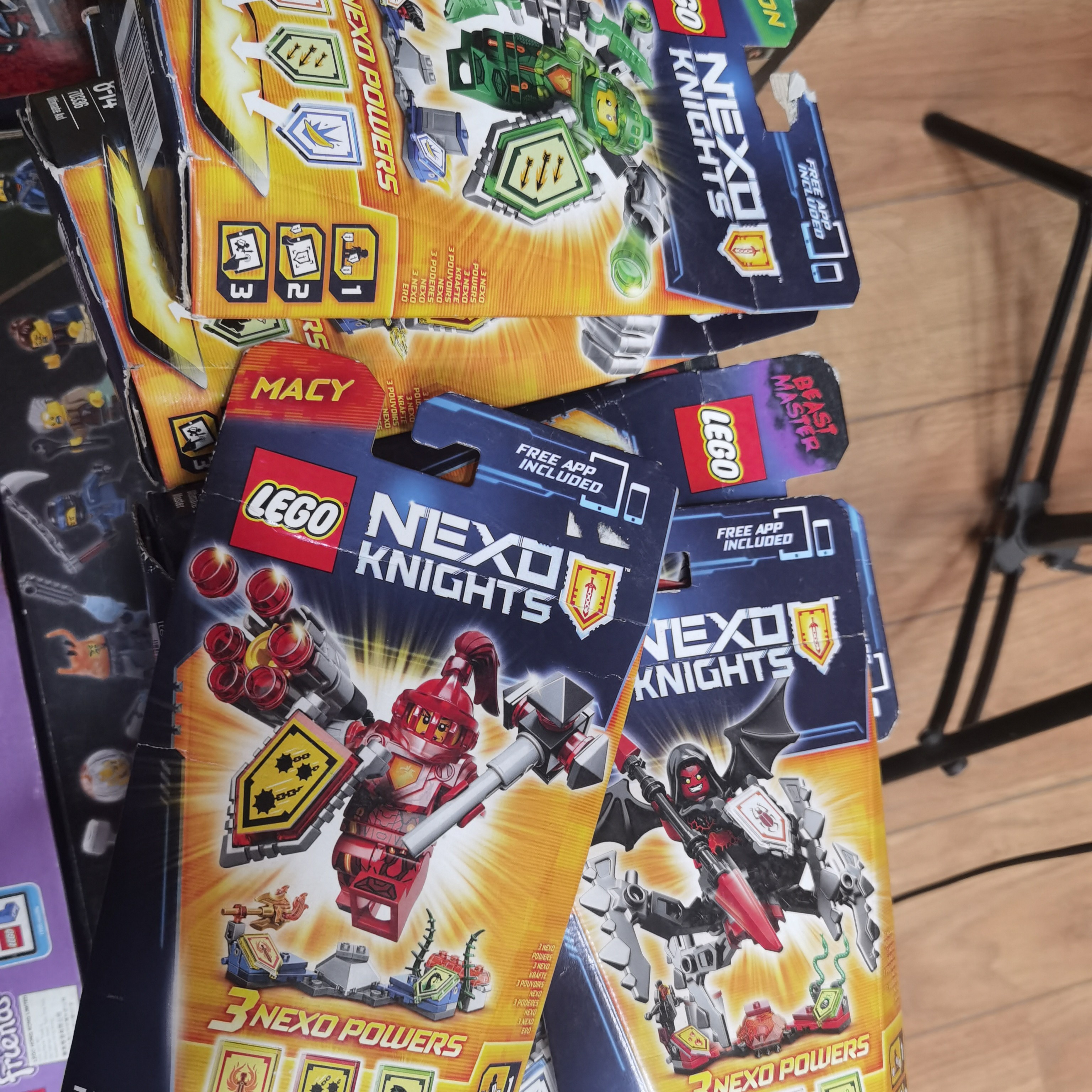 乐高骑士团系列71331-71336一套六个破盒