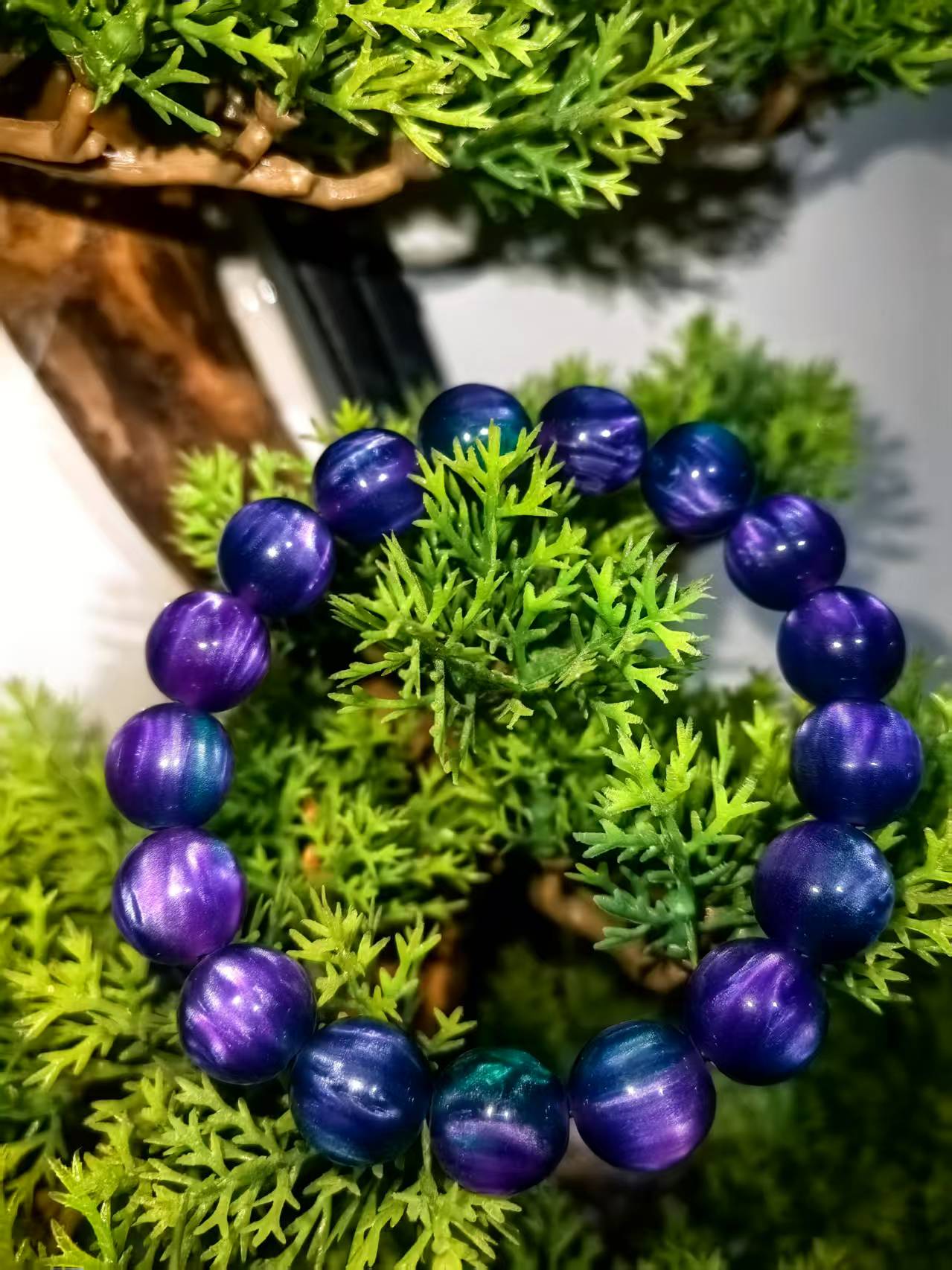 K139精品紫幻丝韵手串（无礼盒）