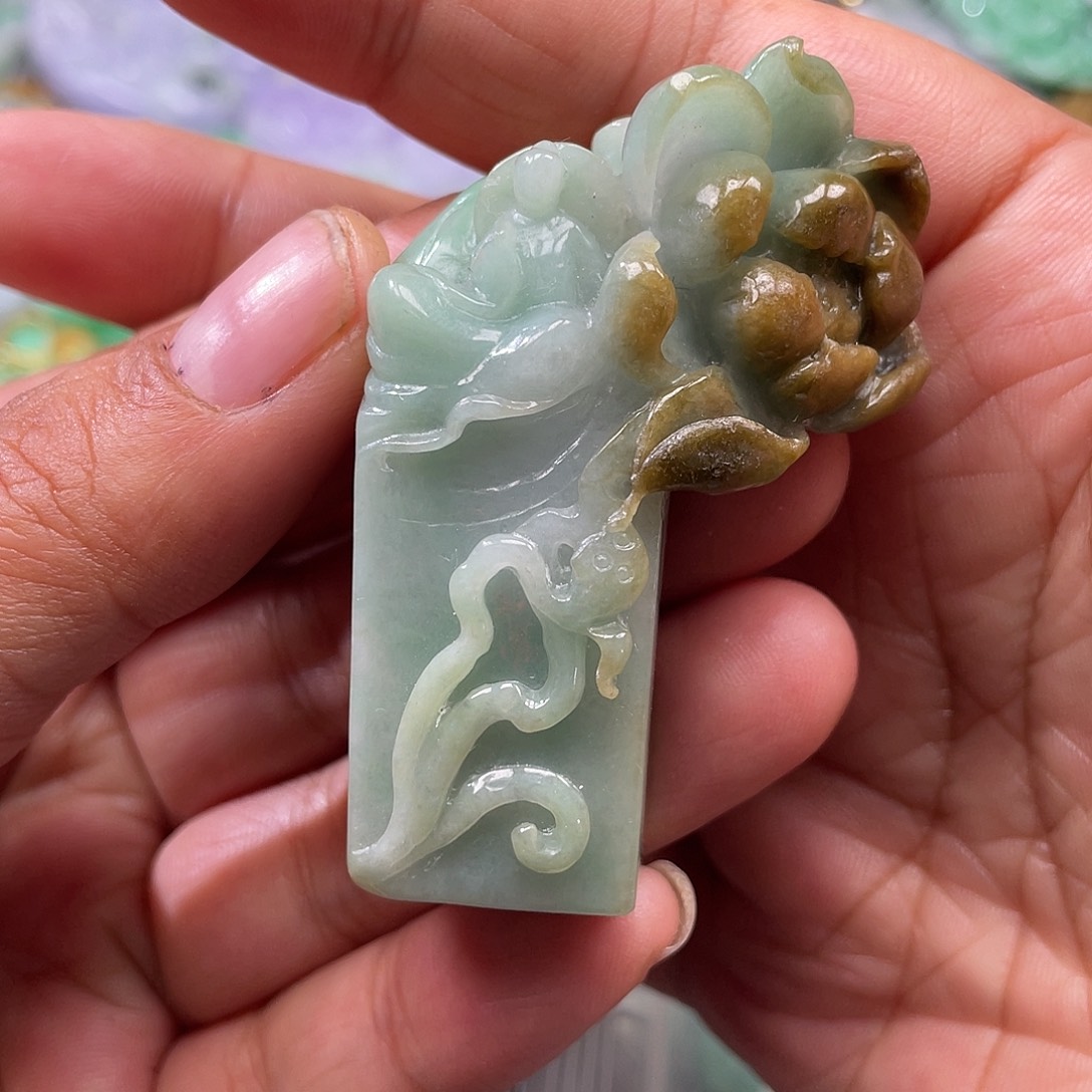 颈饰未镶嵌翡翠翡玉缘翡翠