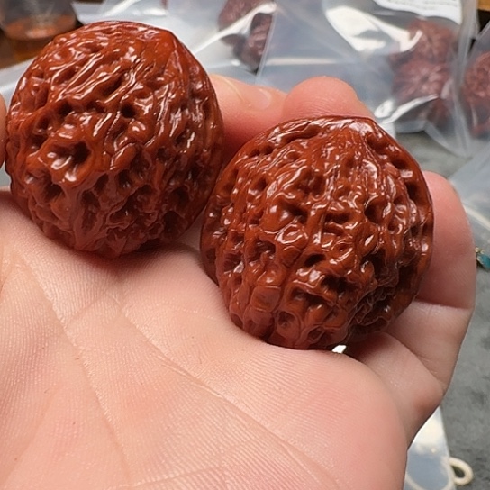 文玩核桃吊坠泰鸡016