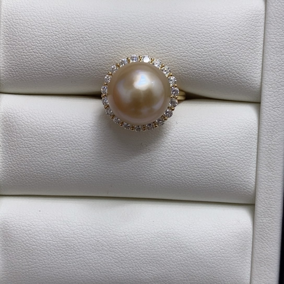 海水珍珠裸珠裸珠12.8mm