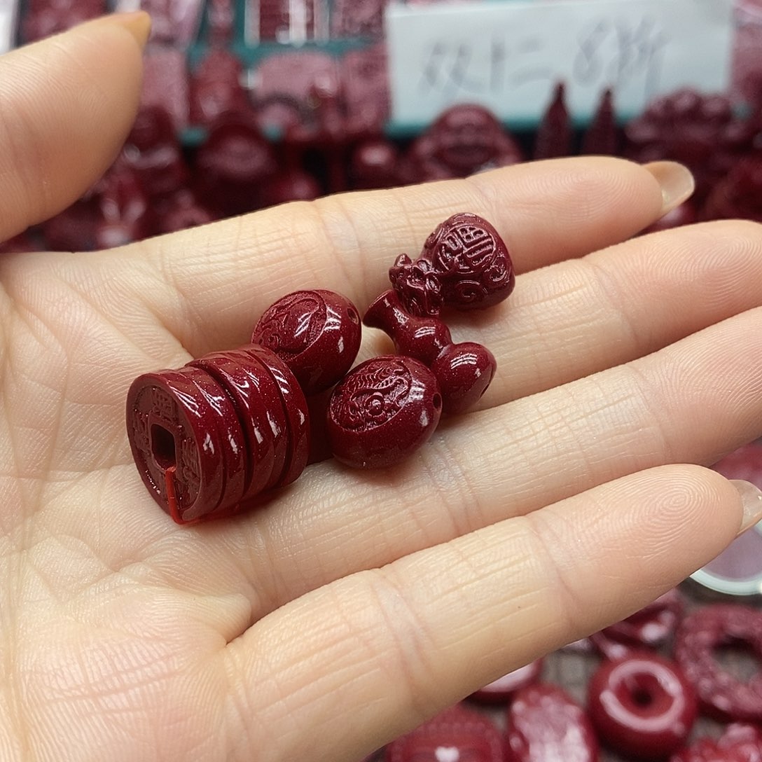 天然辰砂朱砂手链