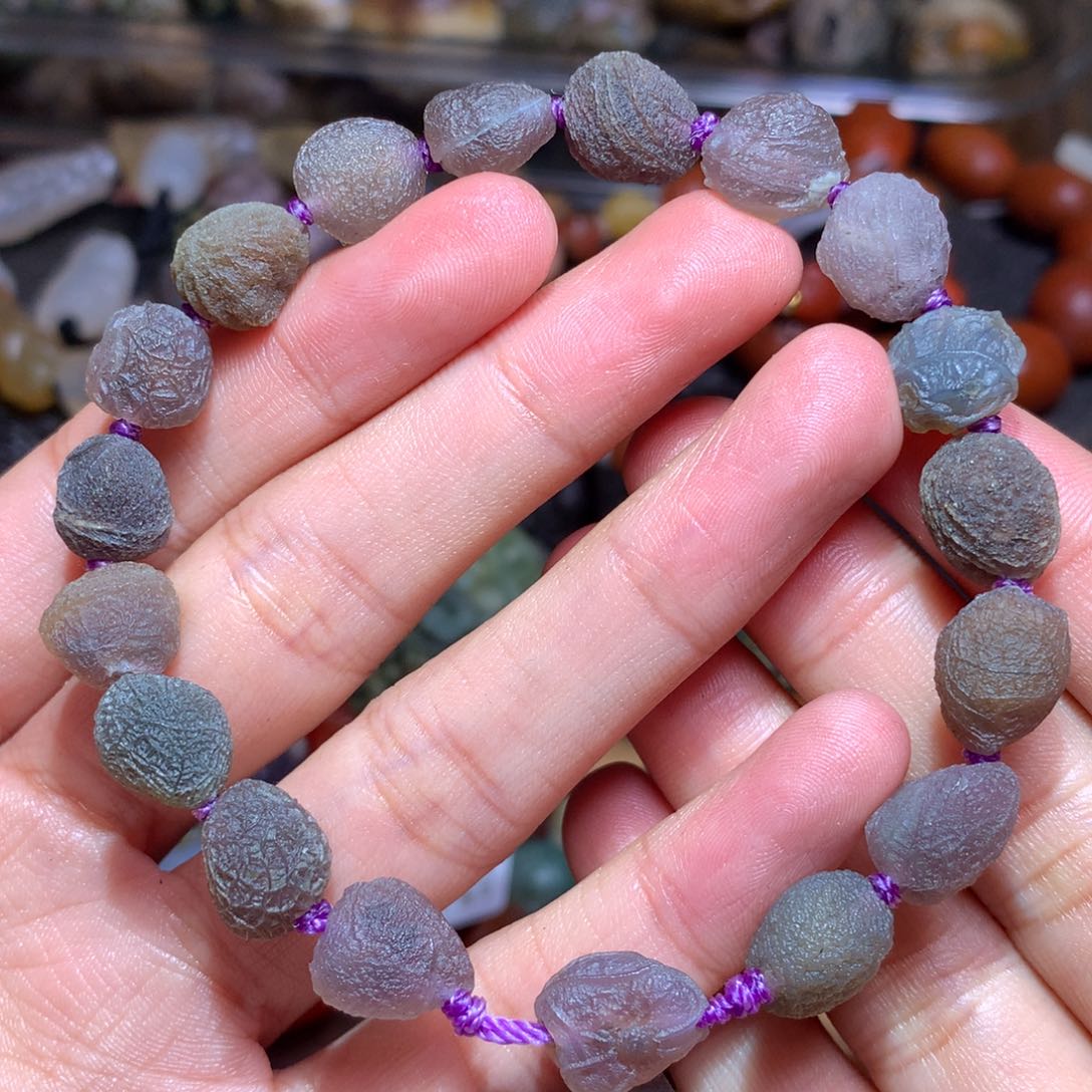 未镶嵌玛瑙/玉髓珠宝半成品