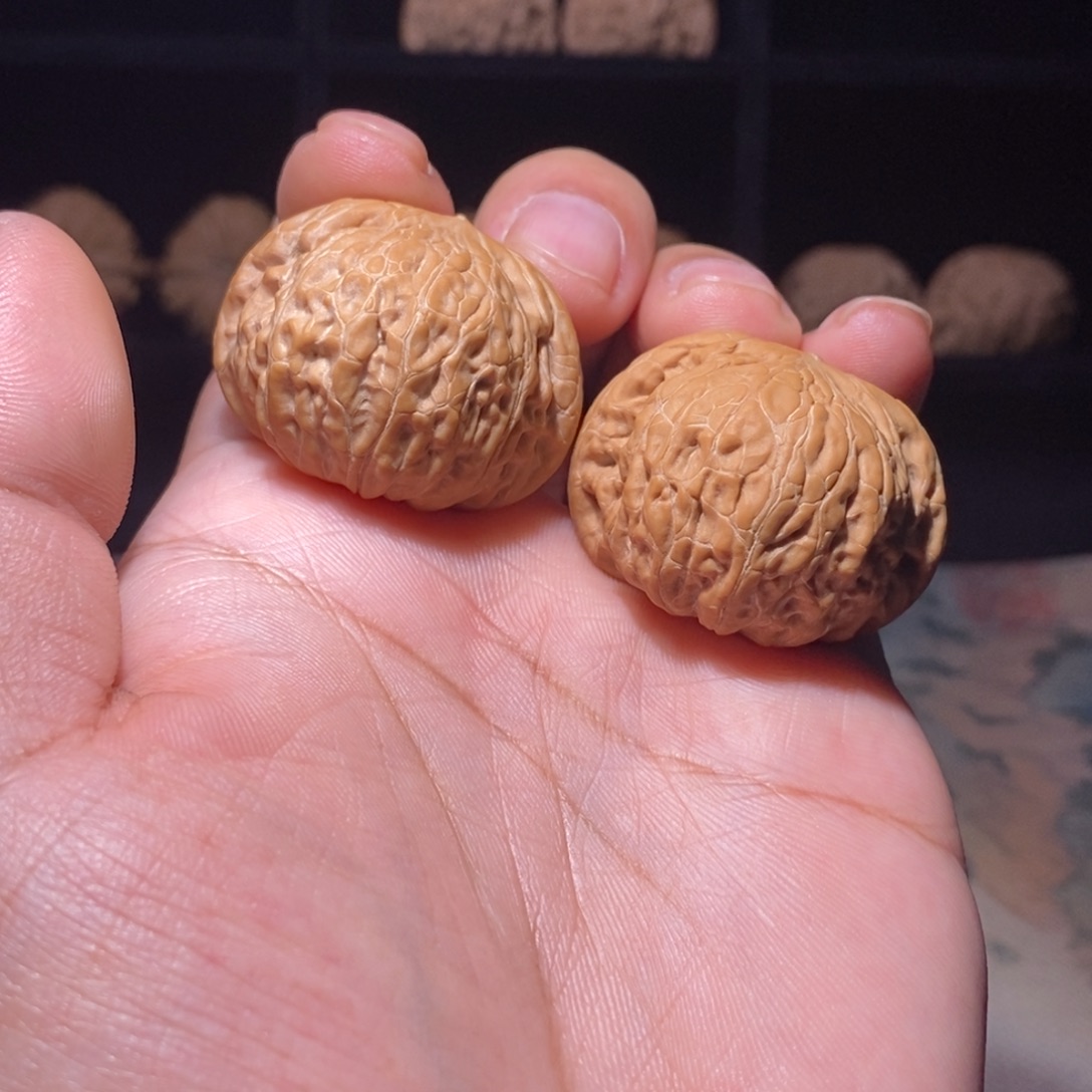 一***间把件文玩核桃全品37+铁锤