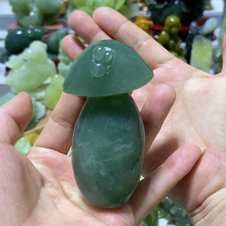 【闪购商品】蛇纹石玉把件未镶嵌