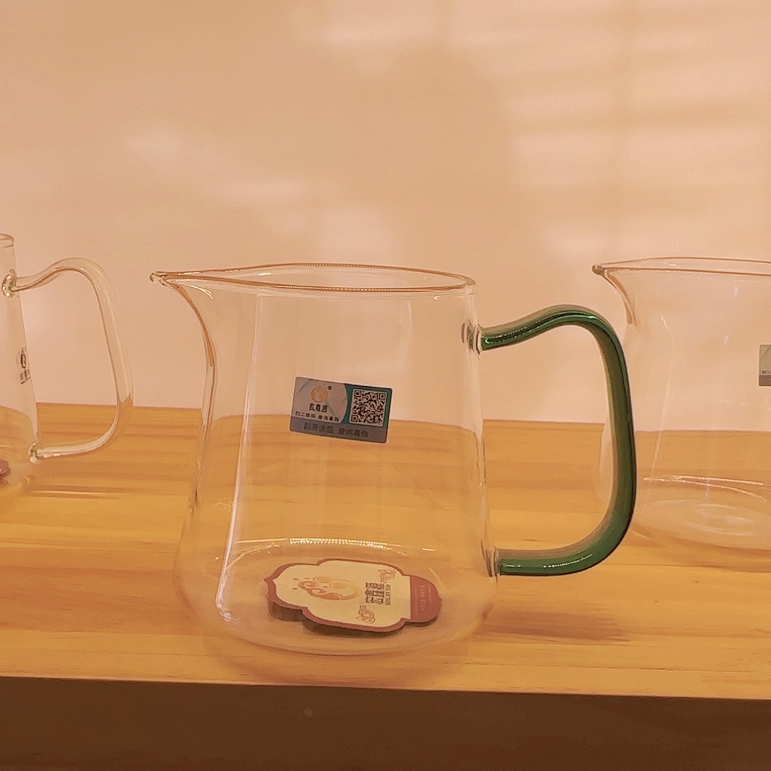 【闪购商品】高硼硅玻璃茶水分离G452湖绿