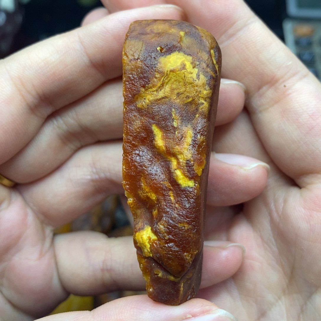 定制琥珀未镶嵌庆