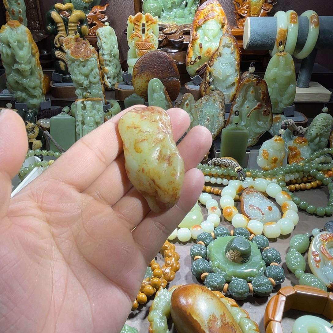 1***5透闪石质玉未镶嵌珠宝奇石