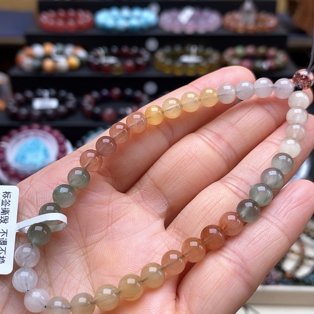 水晶手链未镶嵌手链